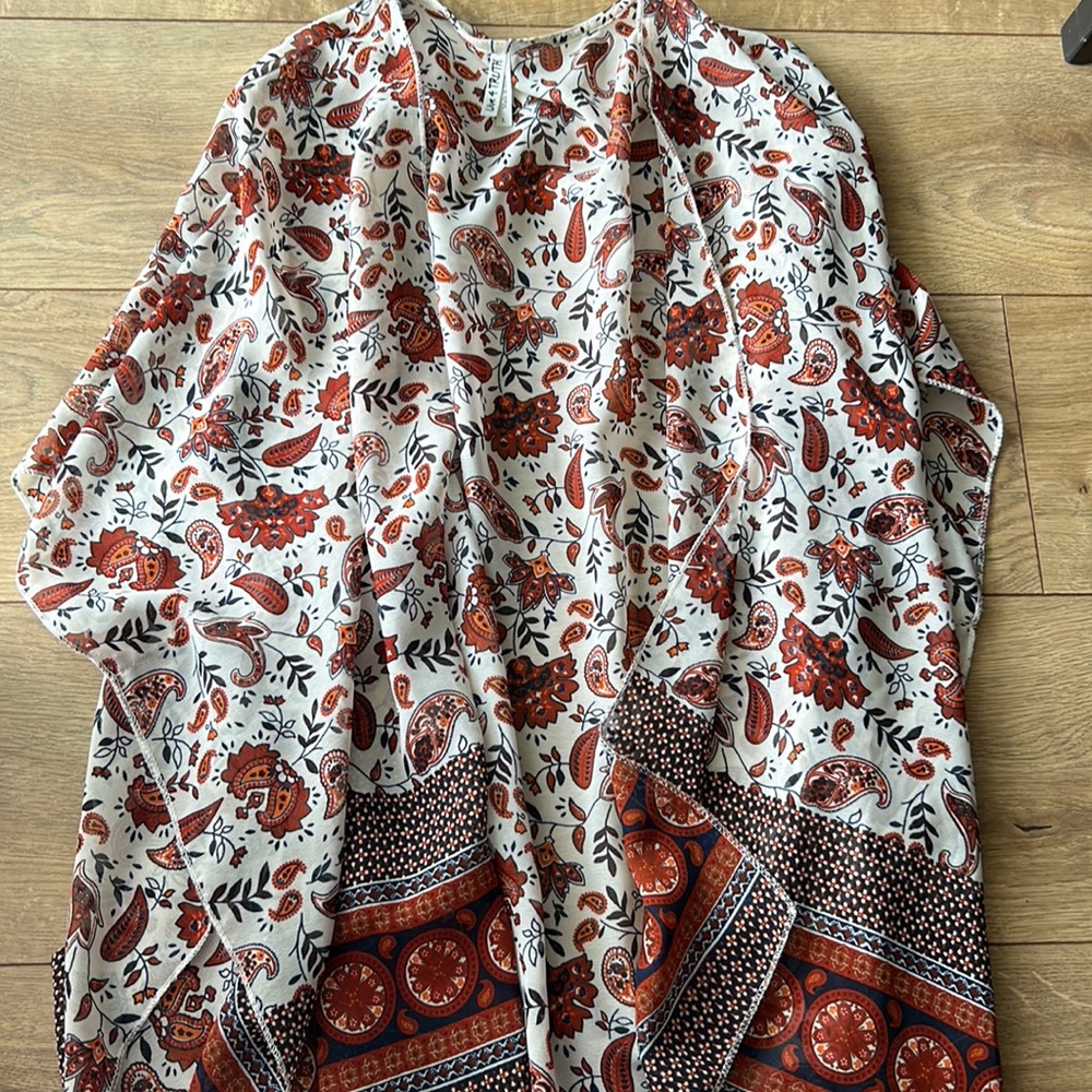 Sheer cardigan